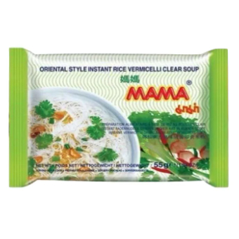 

Mama Bihun Clear Soup Hijau 55gr