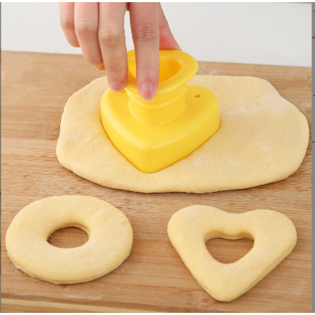 cetakan donat biasa / cetakan donat bulat / cetakan donat love / donat cutter