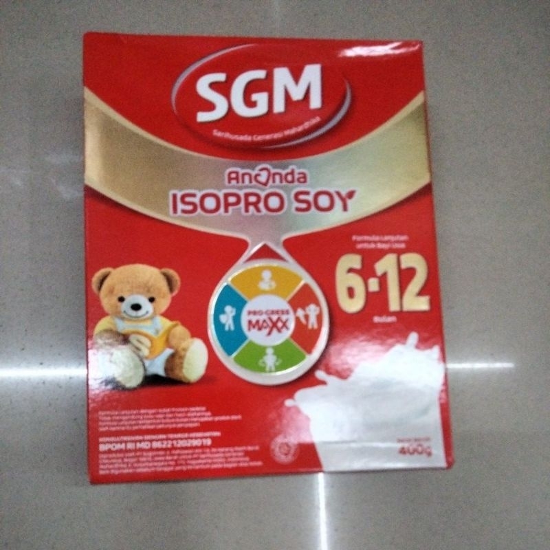 SGM SOYA 6-12 400GR