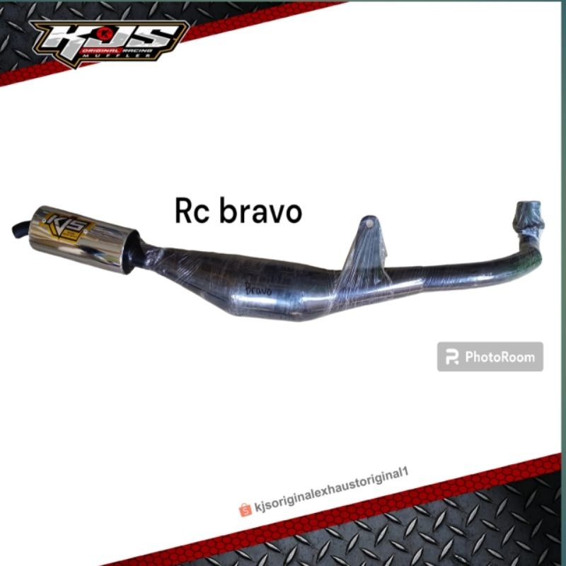 knalpot KJS original Suzuki rc bravo