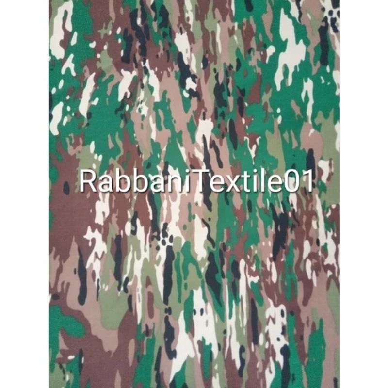 Bahan Kain Loreng kasad bahan balotelli anti air Loreng kasad TNI AD Terbaru NKRI