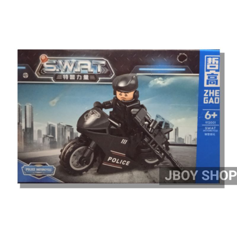 MAINAN BALOK SUSUN FIGURE POLISI TENTARA SWAT ARMY / BUILDING BRICK BALOK FIGURE SWAT POLISI TENTARA
