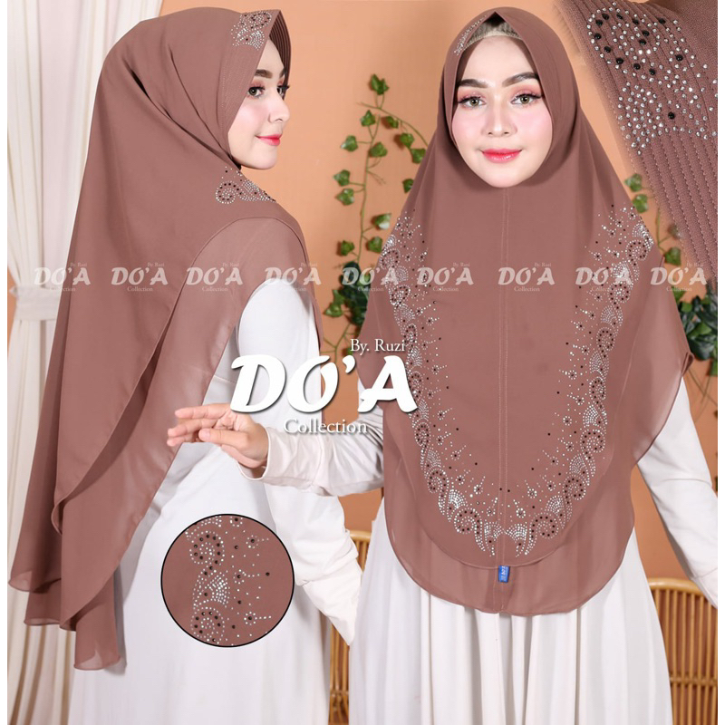 HIJAB 2 LAYER PAYET MOTIF KEONG / HIJAB CERUTY BABY DOLL 2 LAYER PAYET/BERGO 2 LAYAR PAYET/BERGO CER