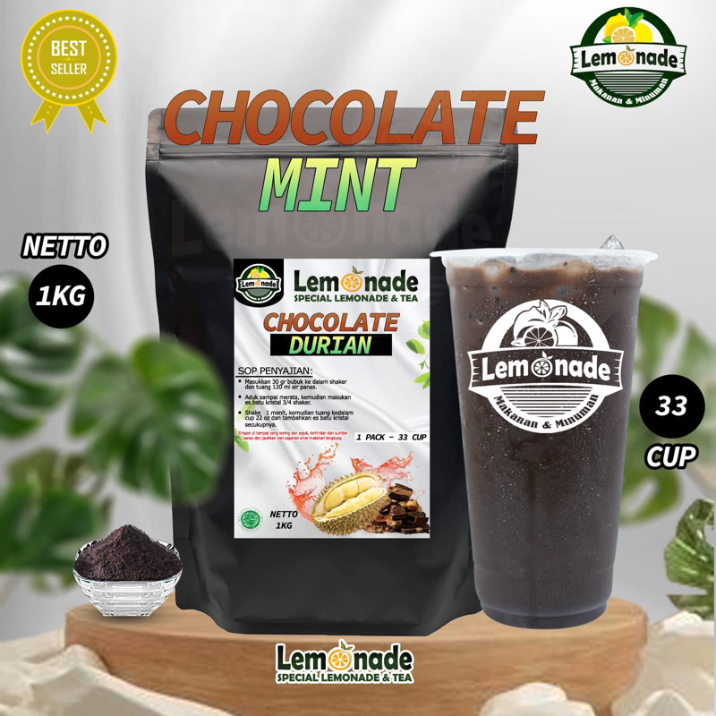 

CHOCOLATE DURIAN 1KG /Minuman Bubuk Instan COKELAT BPOM/HALAL