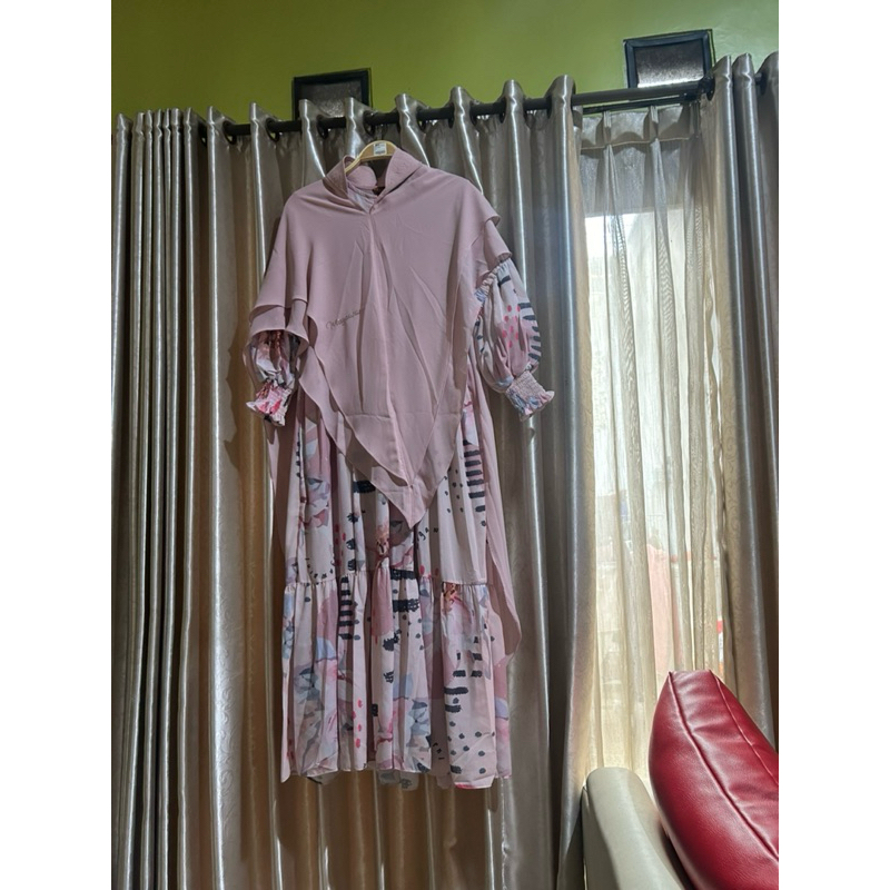 Megawarni Zayma Gamis Wanita Original