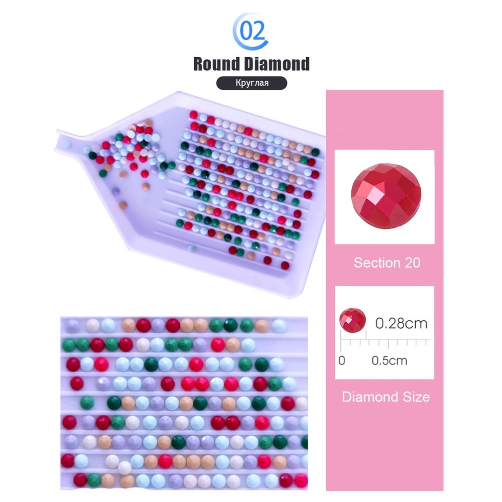 RB COD-5D Diamond Painting Set DIY 30x40cm Diamond Painting Full Drill FREE ALAT