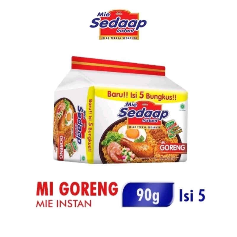 

SEDAP mi goreng (isi 5)