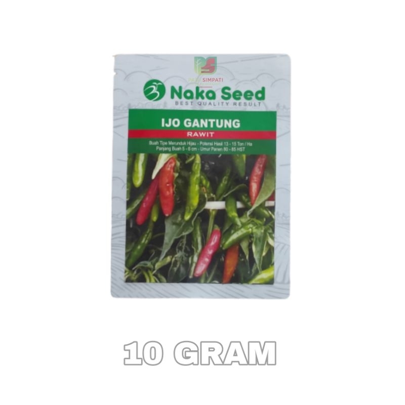 BENIH CABAI RAWIT IJO GANTUNG - 10GRAM