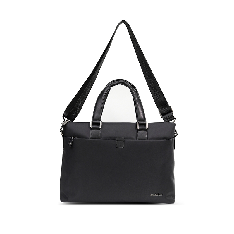 Tas Briefcase Bag Gino Mariani Gavino Hitam