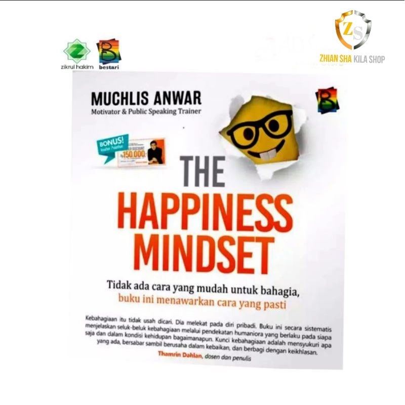 Buku Pengembangan Diri - The Happiness Mindset - Motivator - Zikrul Bestari