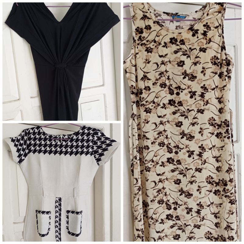 Preloved Dress Atasan Bawahan