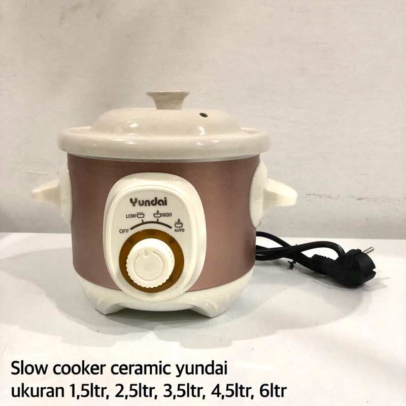 slow cooker yundai manwo 3,5liter