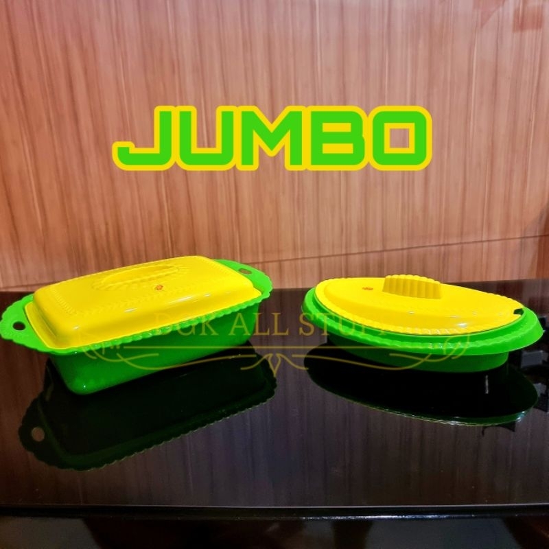 Tempat Wadah Penyimpanan Basi Bakul Prasmanan Arisan Saji Makanan Sayur Lauk Nasi Bentuk Kotak Segi 