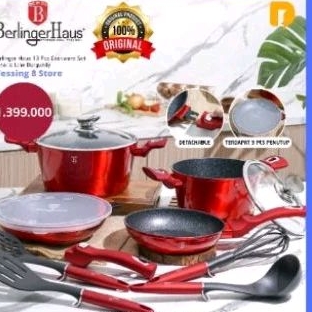Berlinger Haus FRYPAN wajan SAUCEPAN  merk Berlinger Haus (satuan) berat 1kg