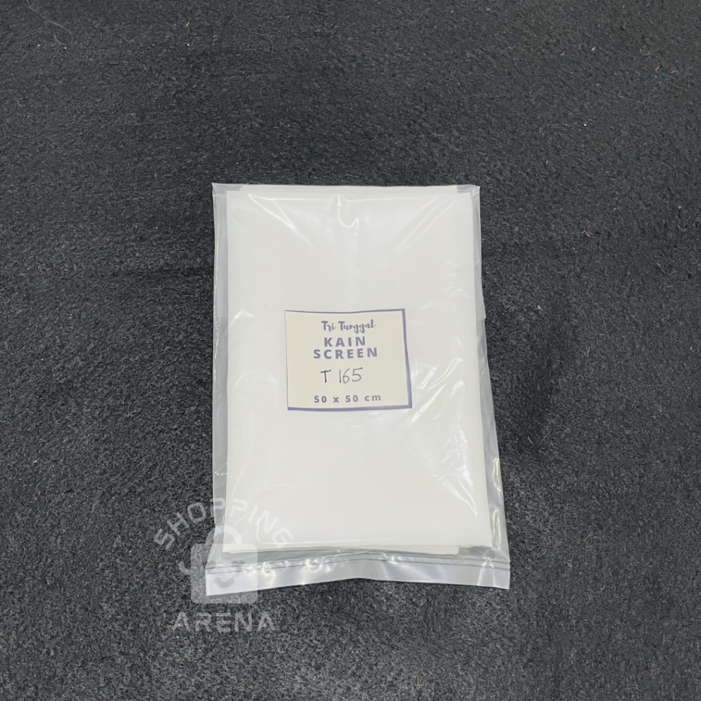 

Kain Screen Sablon Ukuran T165 50x50 cm Lembaran Satuan Bahan Monyl Warna Putih Mesh Cetak Blok Raster Monil Polyester Kualitas Bagus Premium Potongan Potong Lembar Luster Permeter Meteran Murah Prakarya White Media Kertas Plastik Shopping Arena Malang