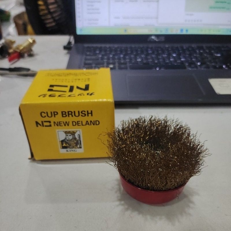 KING Sikat Mangkok 3" / King Cup Brush 3"