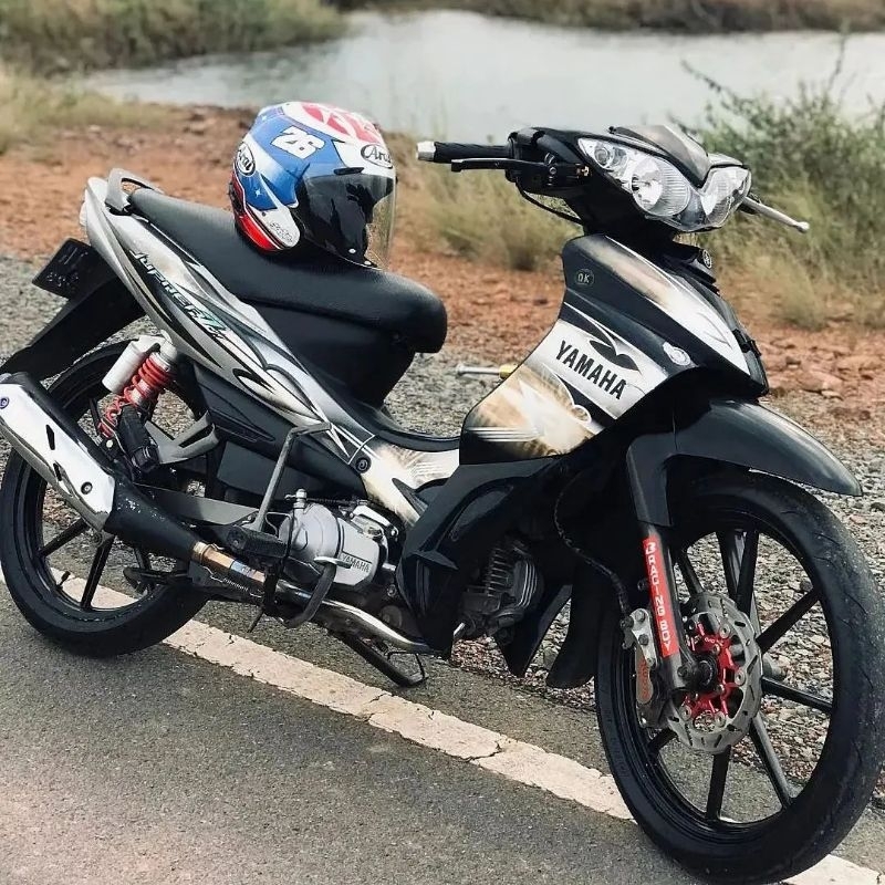 STRIPING ORI JUPITER Z 2008 2009 STANDAR RUJI LIS STICKER YAMAHA JUP Z BURHAN JUPITER Z BURHAN JUPIT