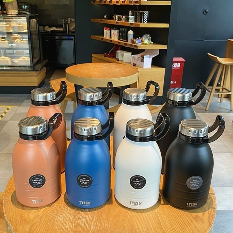 TYESO JUMBO VACUUM BOTTLE 1900ML TYESO 8819 1500ML TYESO 8818