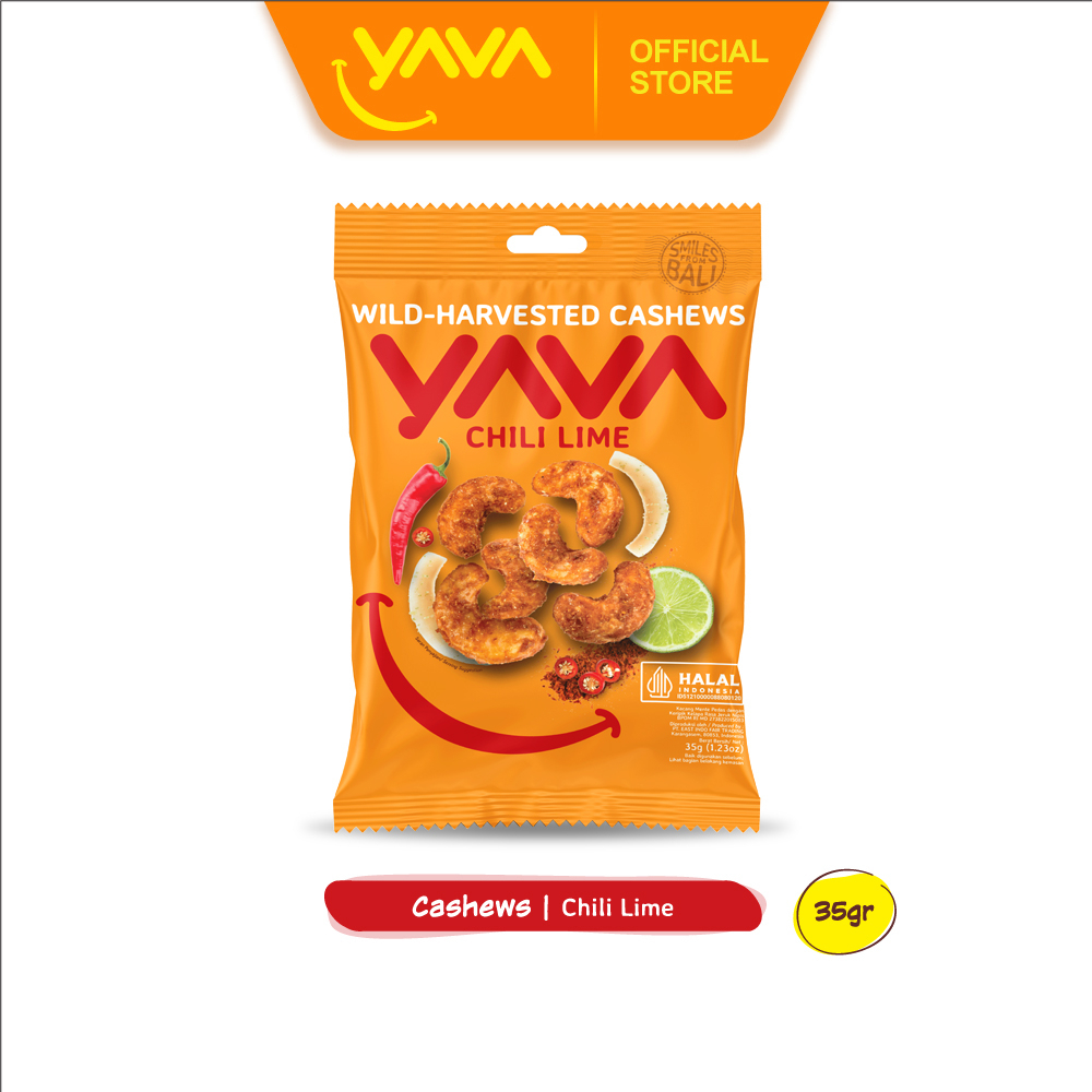 

YAVA Cashew Chili Lime 35g - Makanan Ringan