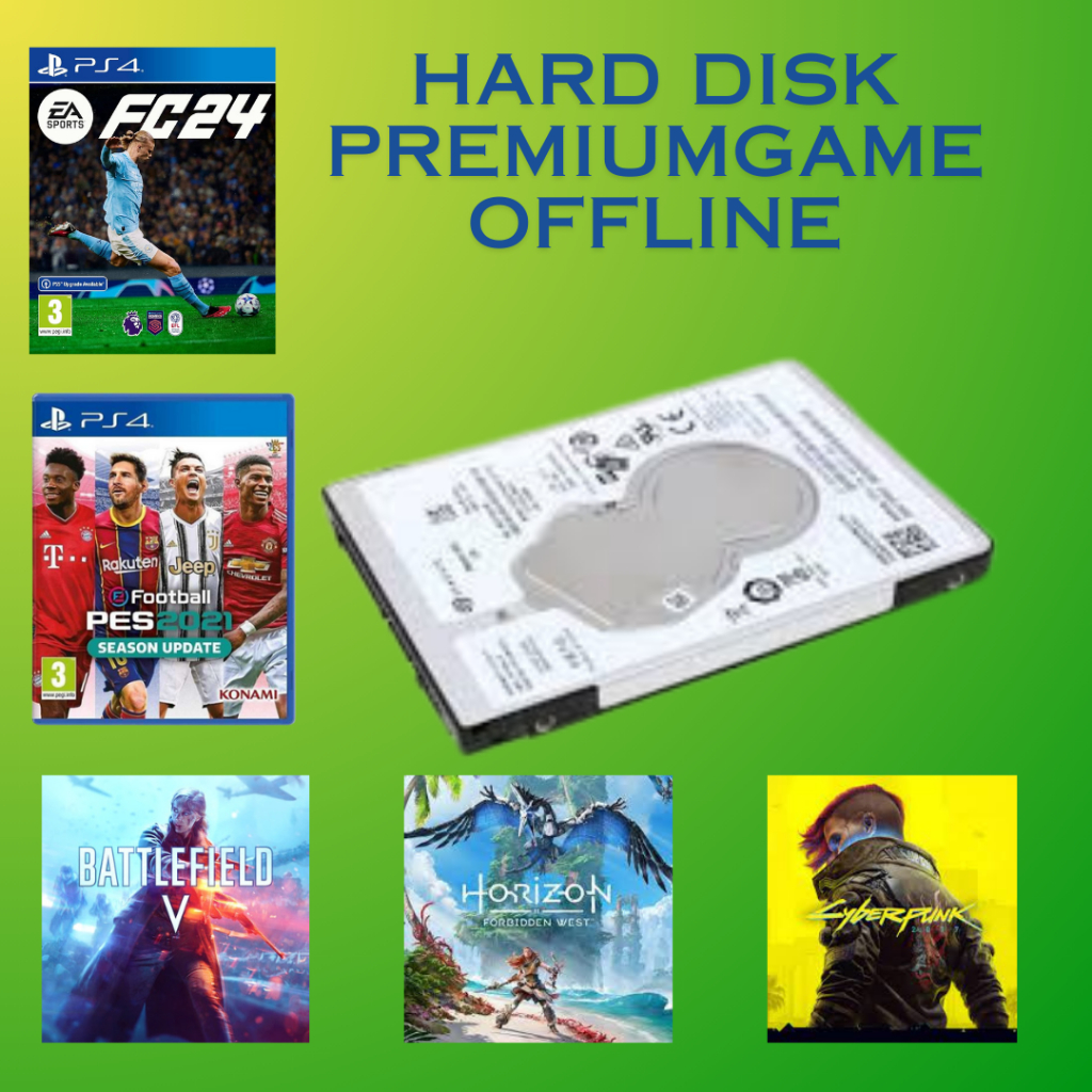 HARD DISK game premium offline ps4 || game premium ps4 || BUKAN game HEN ||