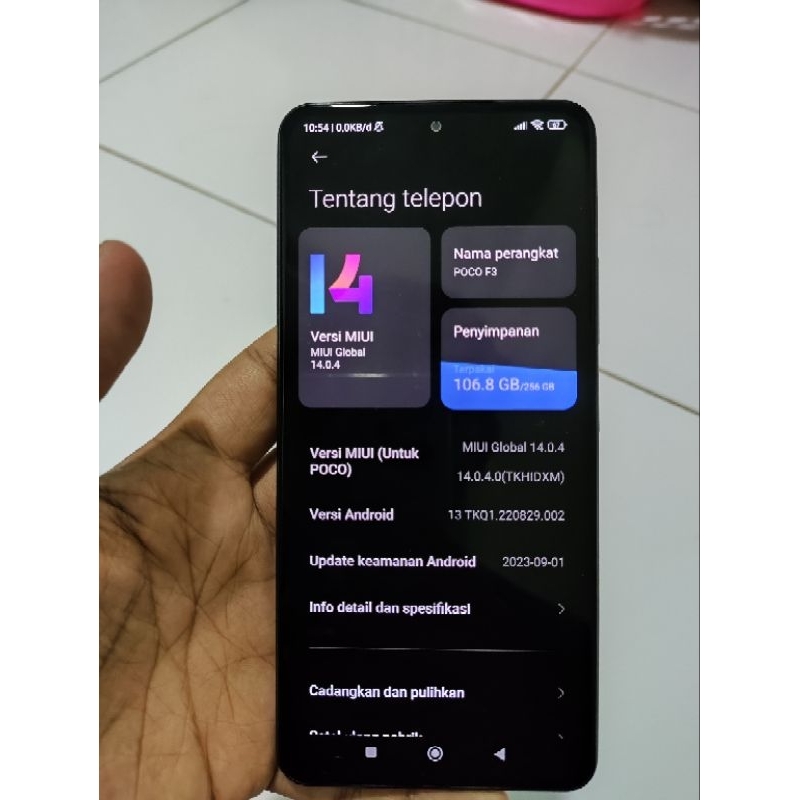 Poco F3 8/256 GB Bekas, Minus cek dideskripsi.