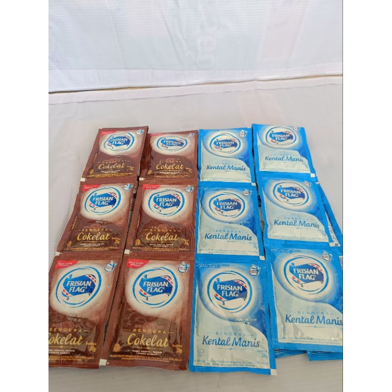 

SUSU BENDERA || FRISIAN FLAG SACHET || 1 RENCENG ISI 6 PCS