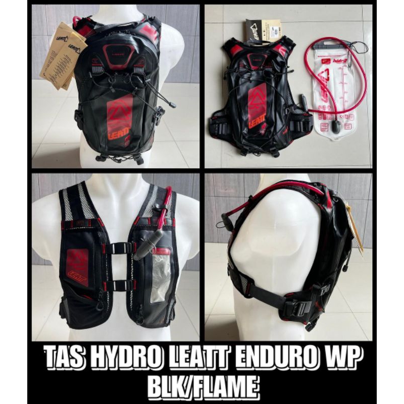 Tas Hydro LEATT Enduro - Black Flame