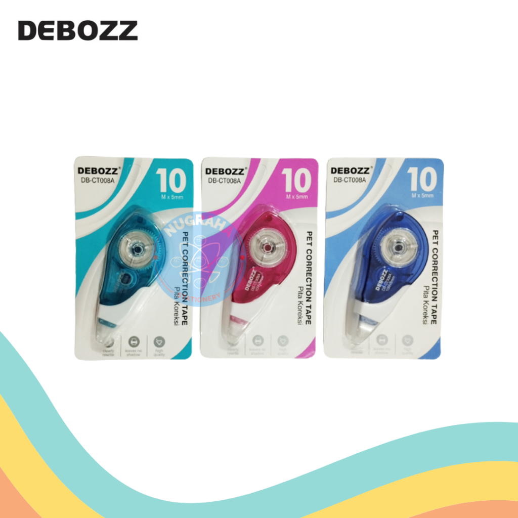 

CORRECTION TAPE DEBOZZ CT-008A (1 PCS)