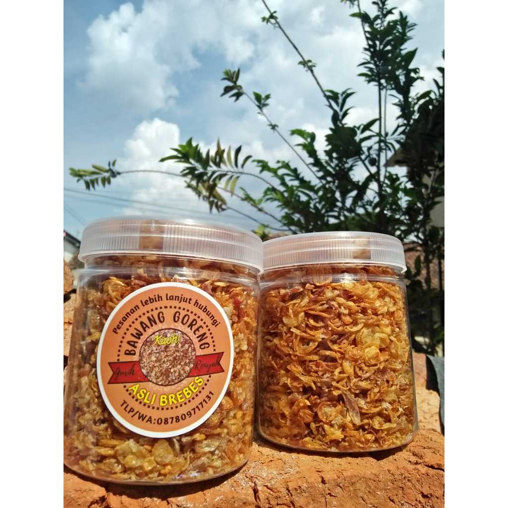 

Bawang goreng asli BREBES, kualitas premium, tanpa tepung, renyah crispy enak