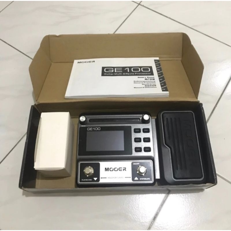 Efek gitar pedal multi efek mooer ge100