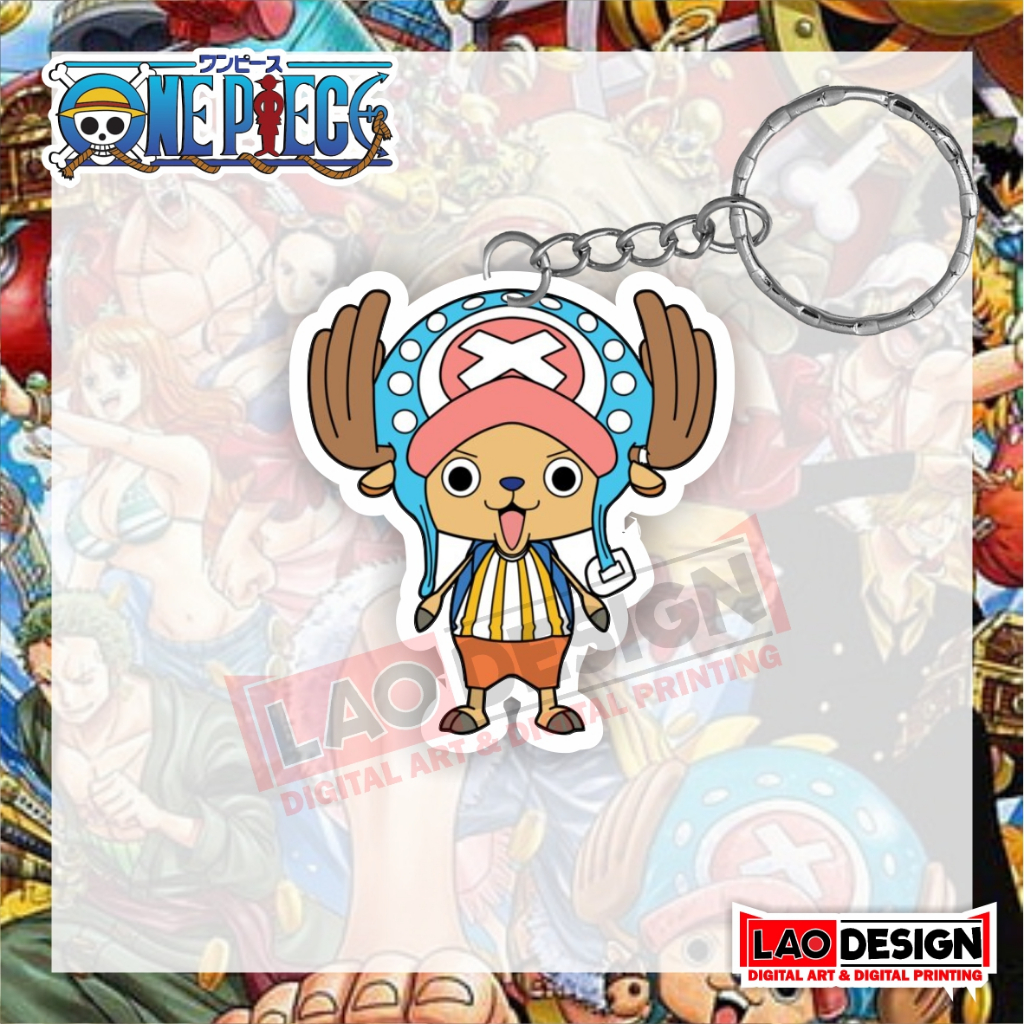 Gantungan Kunci Chopper | One Piece | Chopper | Ganci Chopper | Key Chain One Piece