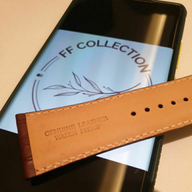 FF COLLECTION LEATHER HANDMADE ORIGINAL Tali Jam Tangan Kulit Pria Wanita UNIVERSAL AC Strap