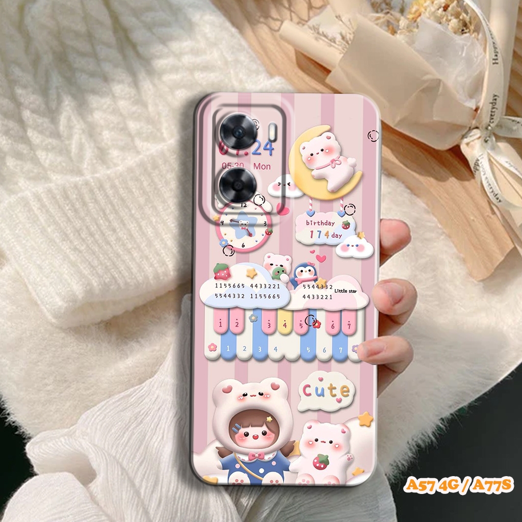 Case Hp Oppo A57 2022 TERBARU (4G) / A77S 2022 - RK [09] - Case Motif - Casing Hp Oppo A57 4G / A77S