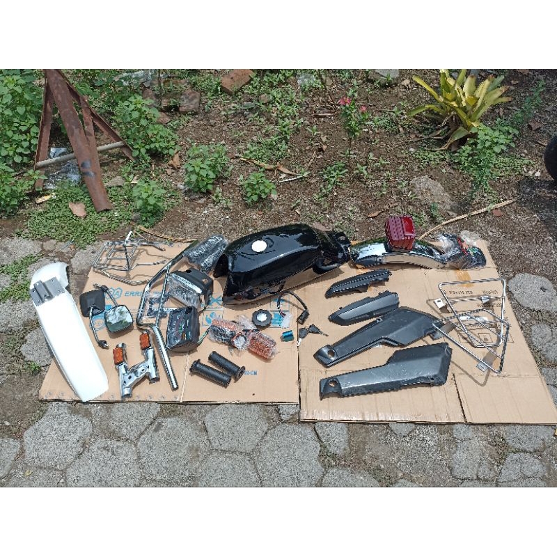 PAKET BODI FULLSET HONDA WIN, WIN100 WIN NEW, SEPAKET BODY FULLSET HONDA WIN TINGGAL PASANG