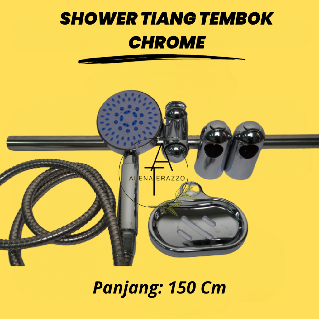ALENA TERAZZO SHOWER KAMAR MANDI SATU SET SHOWER KAMAR MANDI