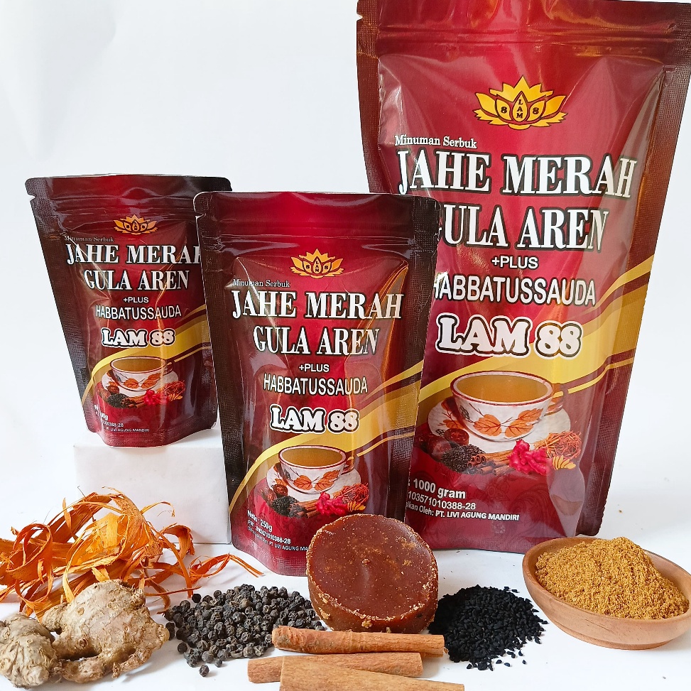 

N749 Jahe Merah Gula Aren Plus Habbatussauda 100% ORIGINAL zq7lf