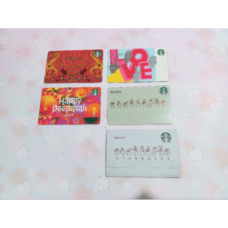 Starbucks card Malaysia th 2021 - 2022