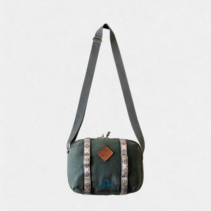 Eider Aztec Navajo Outdoor Shoulder Bag Sling Bag Green