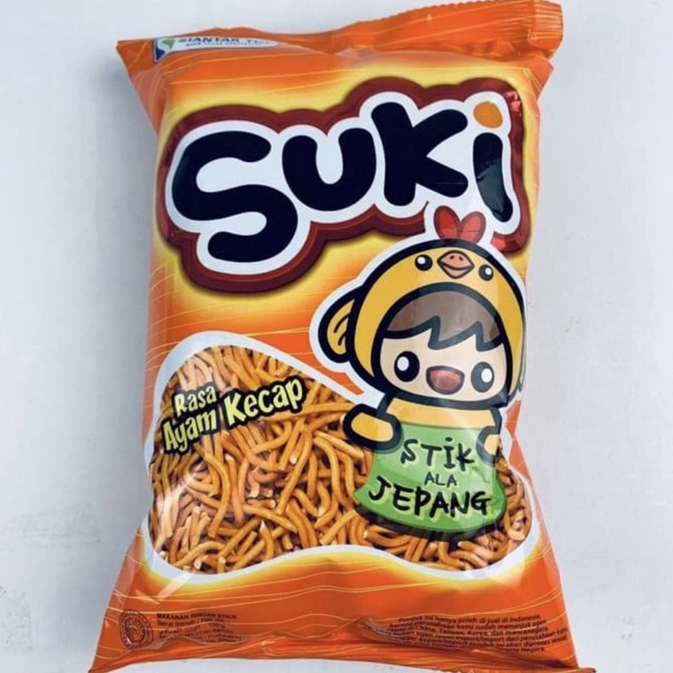 

Kode MSE834 SUKI SNACK MIE RASA AYAM KECAP 125 GR