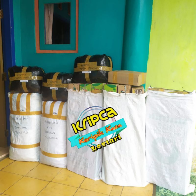 

Nafariz724 Keripik Kaca Kiloan Mentah 2 Kg Putih & Tipis Gratis Ongkir