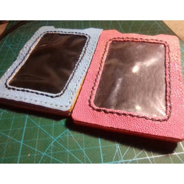 

modelTipe LYM353 Name tag kulit asli ikan pari