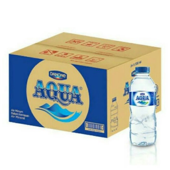 

[97B] AQUA BOTOL 330ML DUS Reeady Stok ⌒O⌒