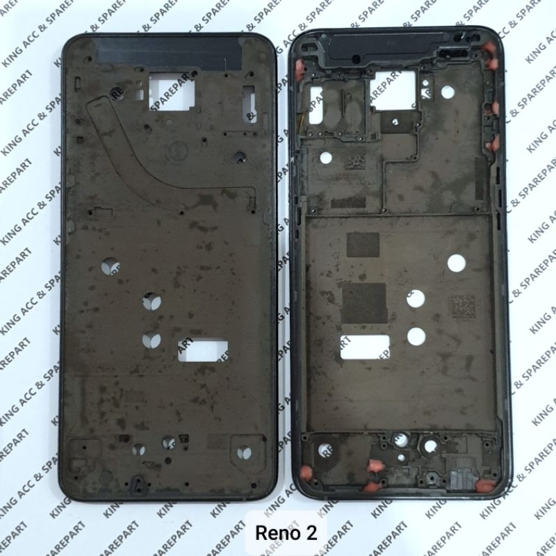FRAME DUDUKAN LCD TULANG TENGAH OPPO RENO 2