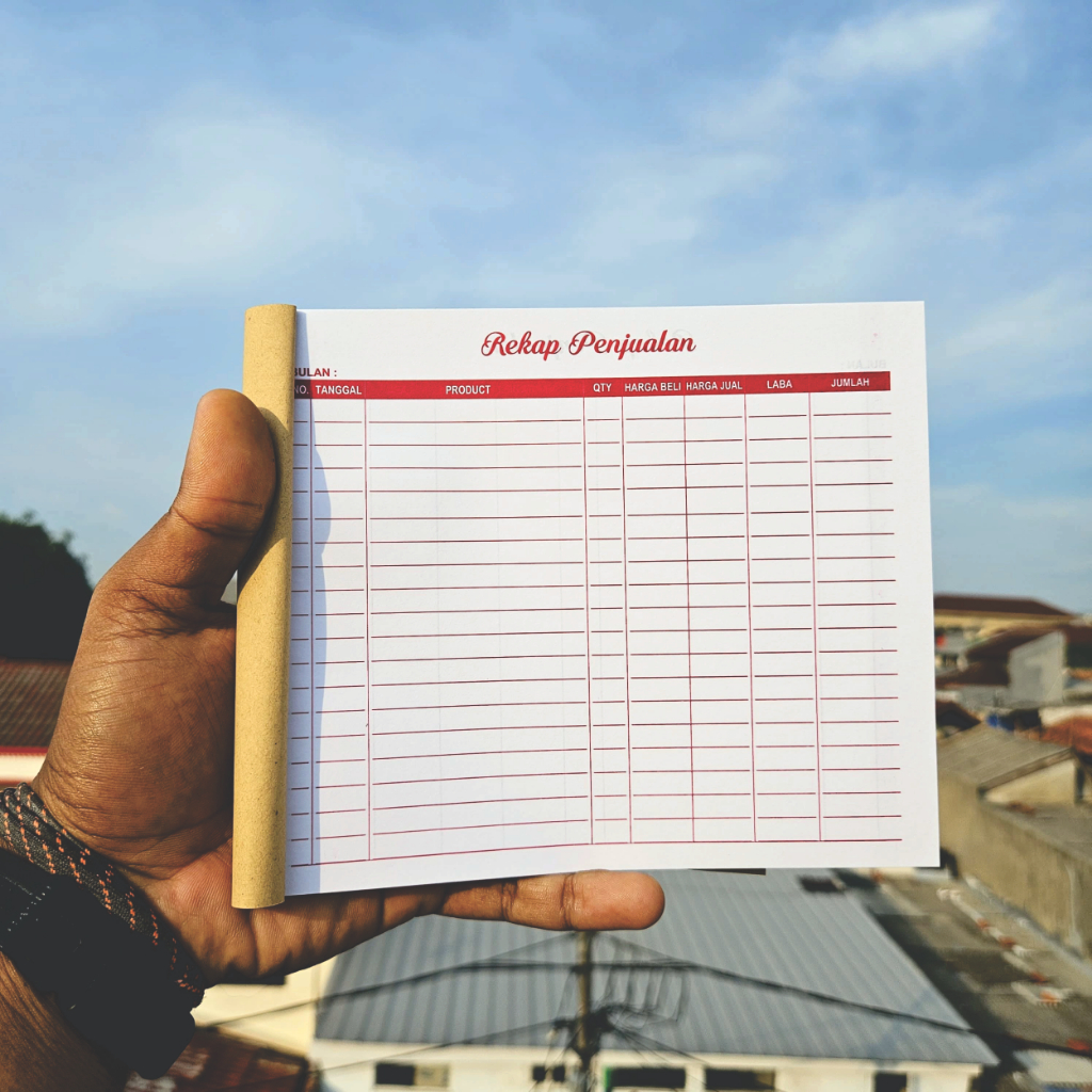 

BUKU REKAP PENJUALAN OLSHOP MURAH