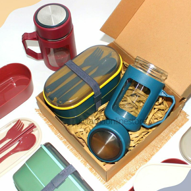 

COD Hampers Set Lunch Box | Lunch Box Kantor | Hampers Birthday | Ulang Tahun | Wedding | Pernikahan | Graduation | Lunch Box | Kantor | Miso | Clio | Kotak Bekal | Gift Box | Kado | Hadiah | Souvenir | Gift Card !!!