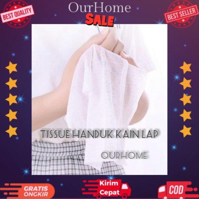 OURHOME Tisu Mini Handuk Kain Lap Mini Serbaguna