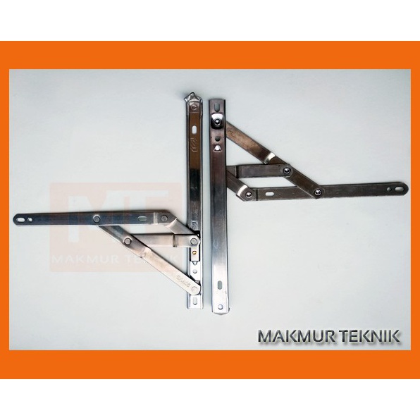 [KODE HJ9DH] Engsel casement 8 inch, engsel jendela aluminium