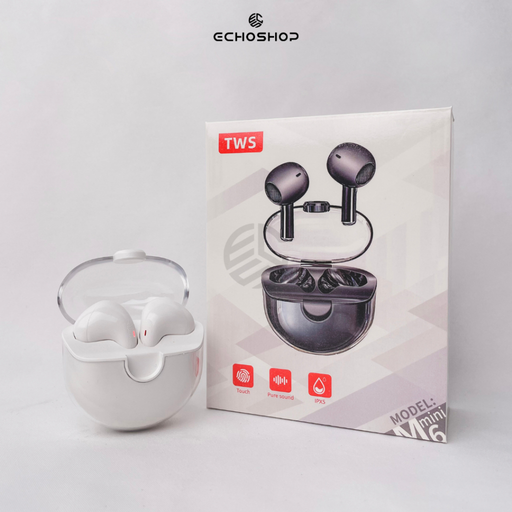 WIRELESS EARPHONE TWS MINI M6 PX5 HIFI SOUND