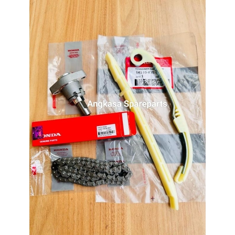 Paket Lidah Tensioner + Tonjokan keteng + Rantai Keteng Verza Megapro New KYE