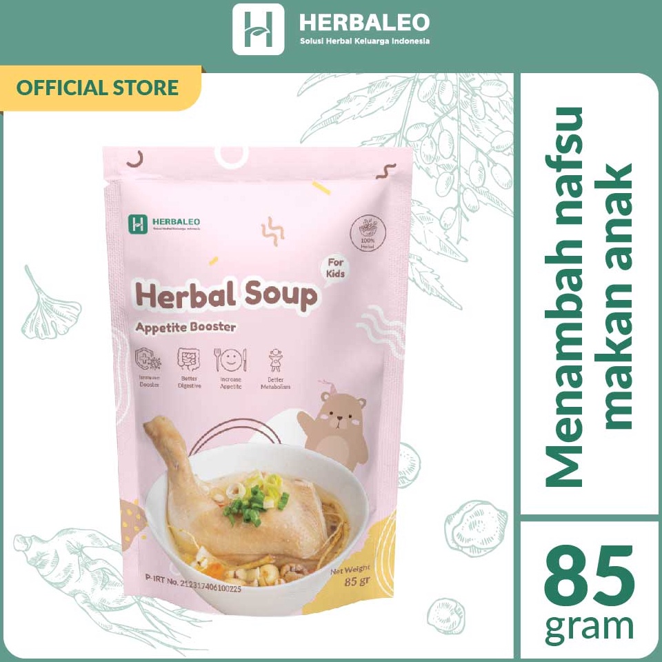 

Kode ULN569 Sup Herbal Anak Tim Ayam Ciakpo - Selera Makan Anak & Daya Tahan Tubuh Herbaleo